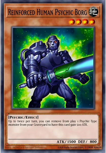 Humano Reforçado Psycho Borg