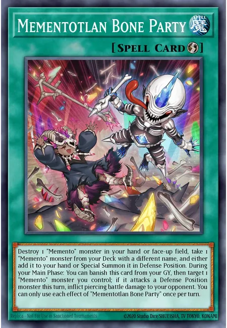 Mementotlan Bone Party