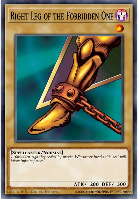 Perna Direita de "O Proibido"
