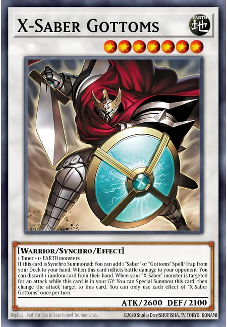 X-Saber Gottoms · Legendary Modern Decks 2026