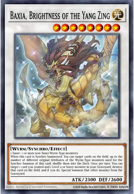 Baxia, Brightness of the Yang Zing