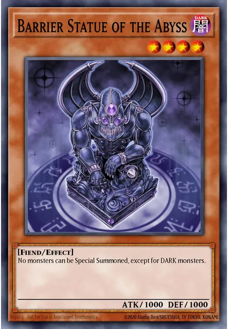Barrier Statue of the Abyss