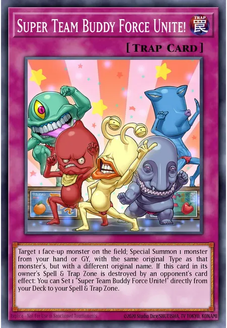 Super Team Buddy Force Unite!