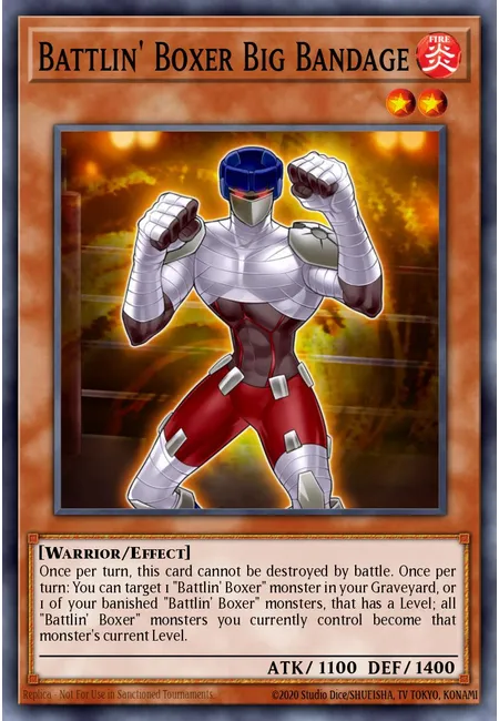 Battlin' Boxer Big Bandage