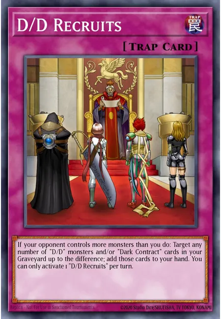D/D Recruits · Pendulum Domination Structure Deck