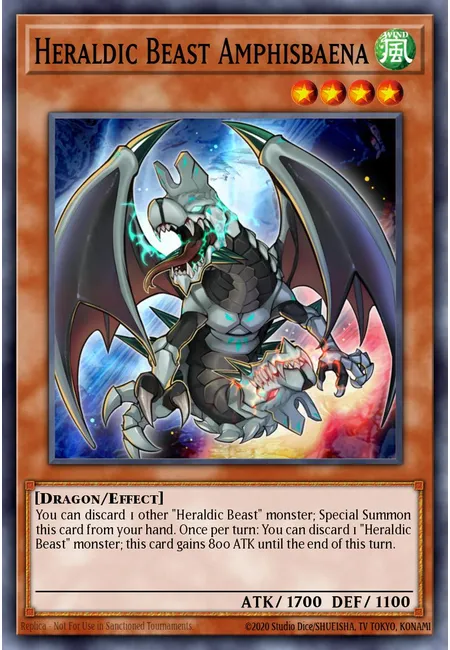 Heraldic Beast Amphisbaena