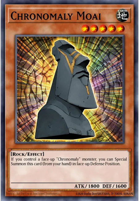 Chronomaly Moai · Return of the Duelist