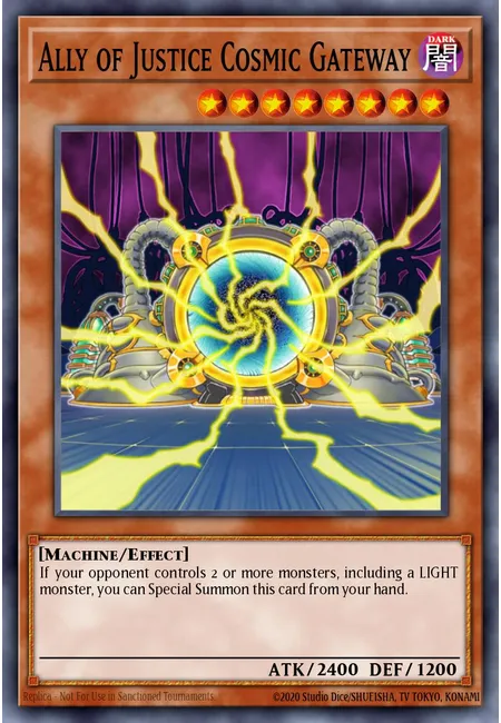 Ally of Justice Cosmic Gateway