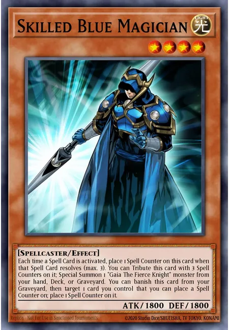 Mago Azul Habilidoso