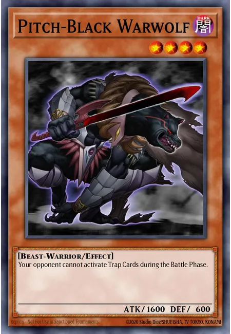 Lobo de Guerra Negro como Azeviche