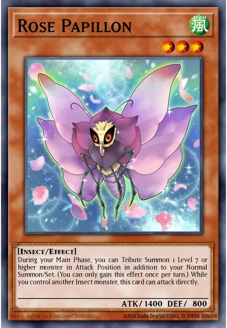 Rose Papillon