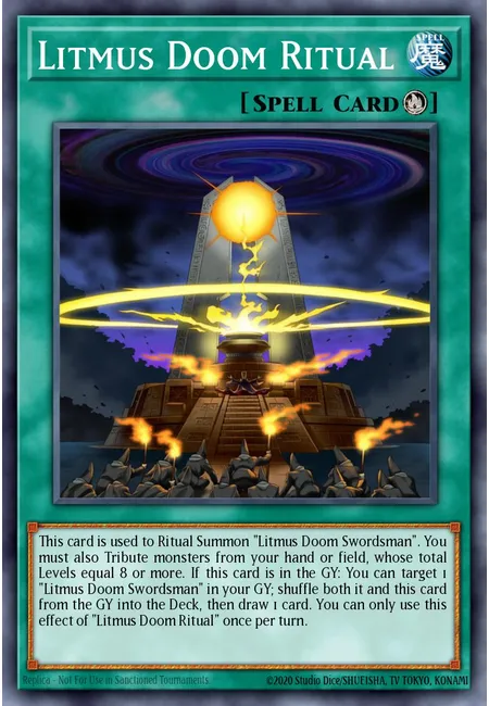 Ritual da Condenação Tornassol · Battles of Legend: Relentless Revenge