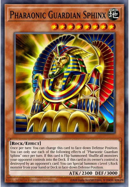Esfinge Guardião Faraônico · Lightning Overdrive