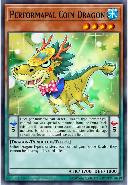 Camarartista Dragão Moeda