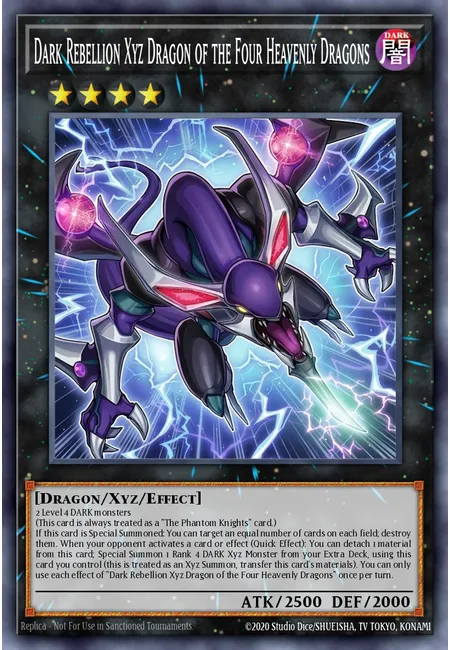 Dark Rebellion Xyz Dragon of the Four Heavenly Dragons · Magnificent Maestros