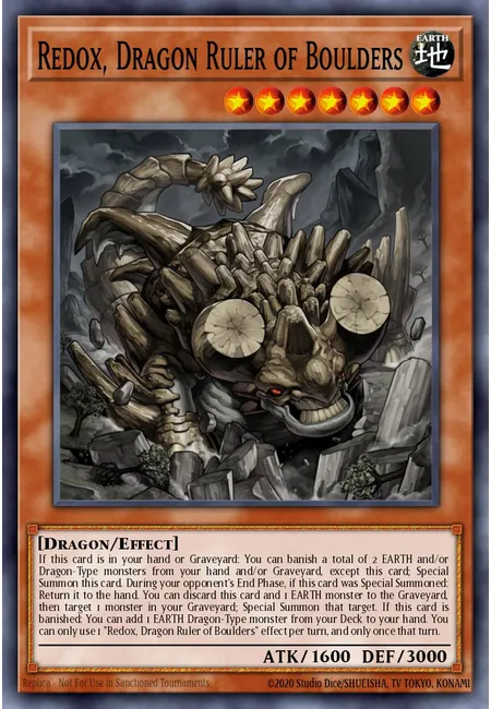 Redox, Dragon Ruler of Boulders