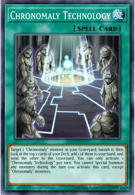Tecnologia da Cronomalia · Return of the Duelist