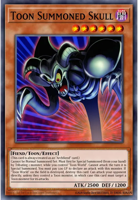 Toon Summoned Skull
