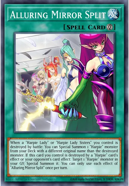 Alluring Mirror Split
