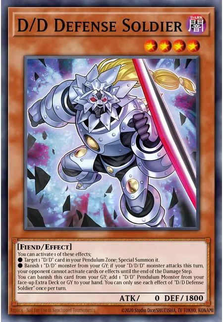 D/D Defense Soldier · Doom of Dimensions