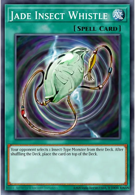 Jade Insect Whistle
