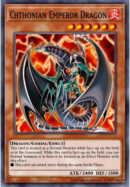 Chthonian Emperor Dragon · Tactical Evolution