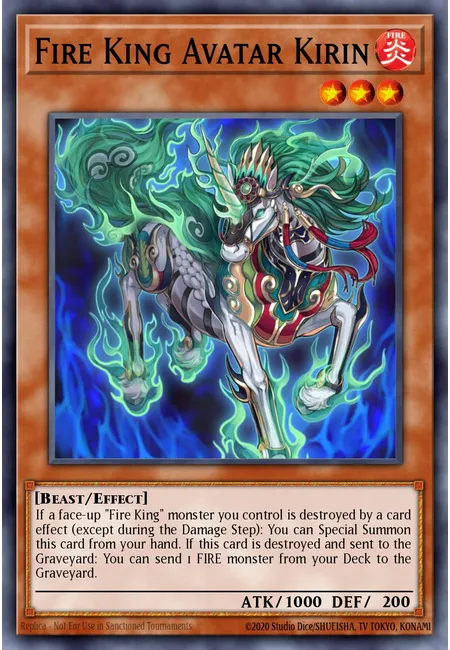 Avatar do Rei de Fogo Kirin