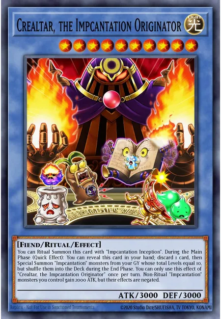 Crealtar, the Impcantation Originator · Dark Neostorm