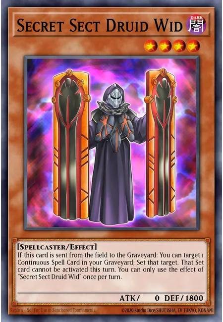Secret Sect Druid Wid