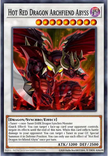Abrasador Dragão Vermelho Arquidemônio do Abismo