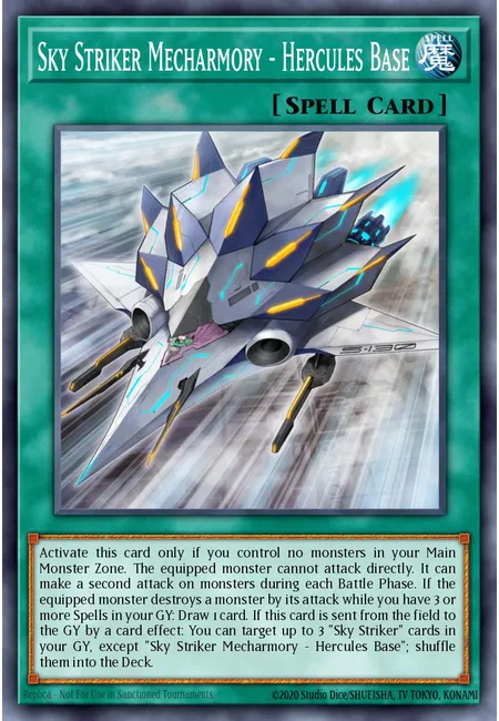 Sky Striker Mecharmory - Hercules Base