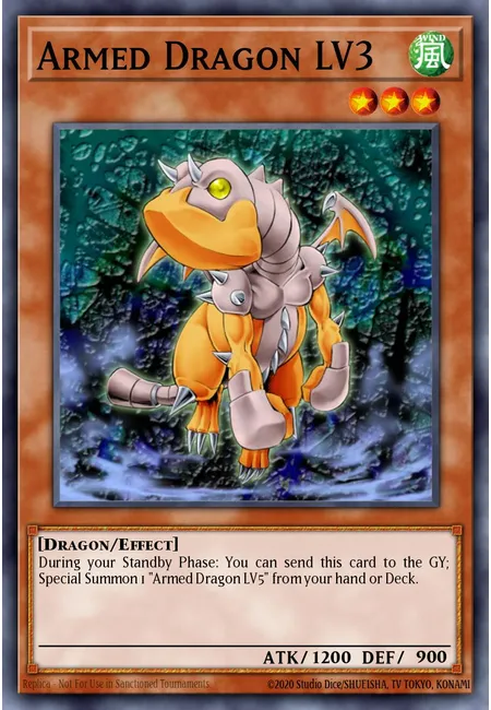 Dragão Armado LV3