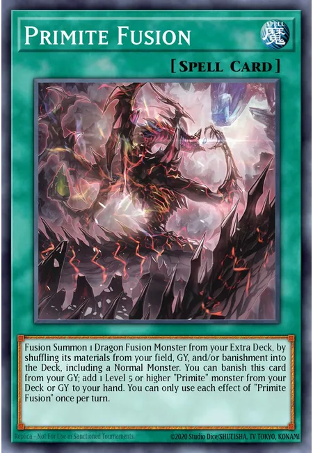 Primite Fusion · Polymerization